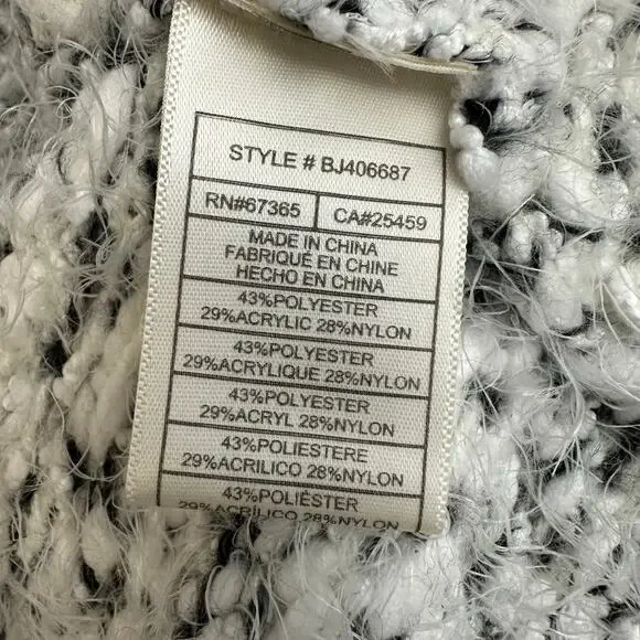 BB Dakota Chunky Open Star is Warm Eyelash Cardigan Women's Small Soft Cottage - Picture 8 of 9